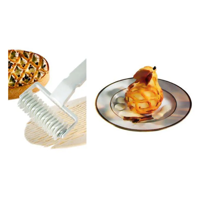 Préparer Les Pâtes-La Casserolerie Rouleau à pâte Losange décor croisillons