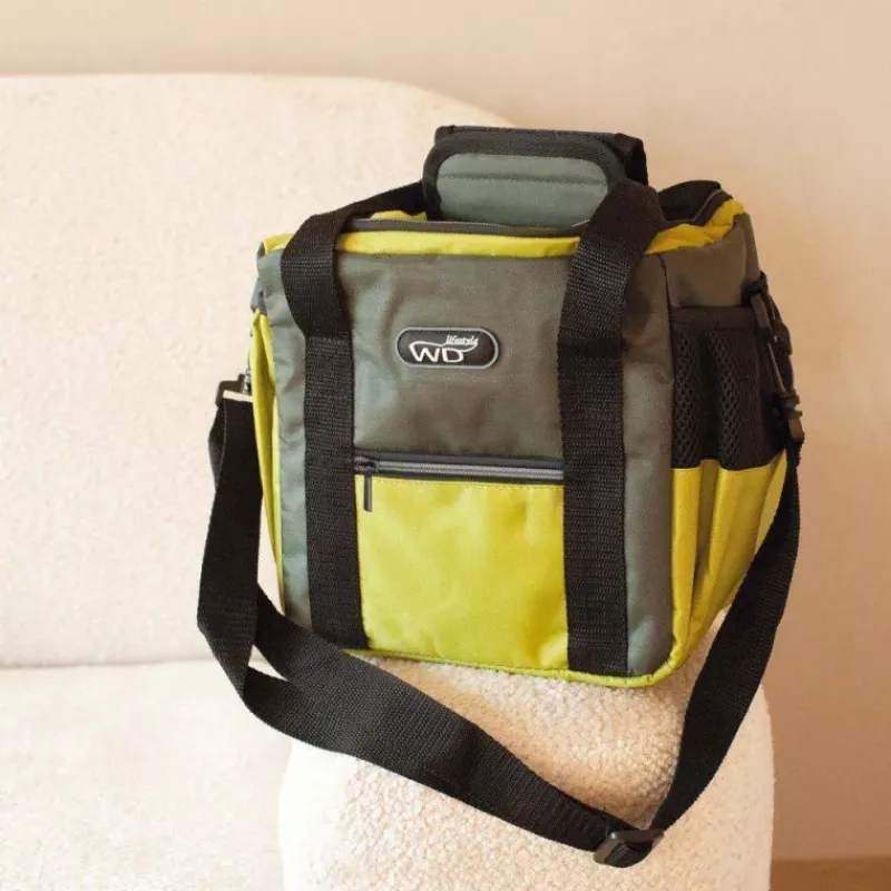 Sacs Isothermes-WD Lifestyle Sac Lunch Box isotherme 8 L éco-responsable  Bicolore Vert clair Kaki