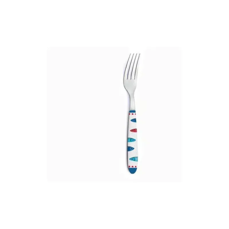 Fourchettes-Easy Life SARDINE´S PARTY Fourchette de table inox avec poignée décorée EASYLIFE SC