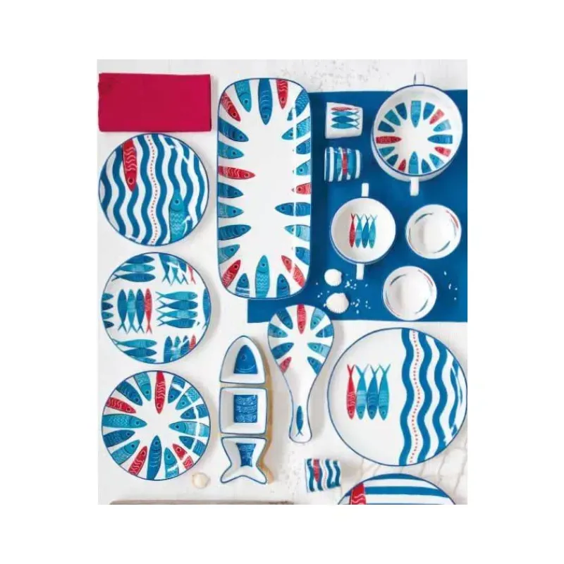 Fourchettes-Easy Life SARDINE´S PARTY Fourchette de table inox avec poignée décorée EASYLIFE SC