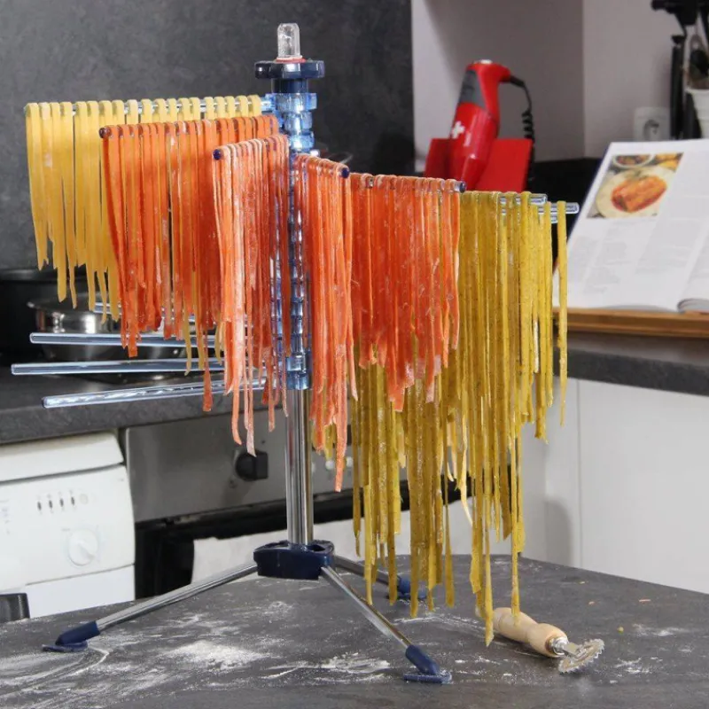 Préparer Les Pâtes-MARCATO Séchoir à Pâtes TACAPASTA Pliable Bleu
