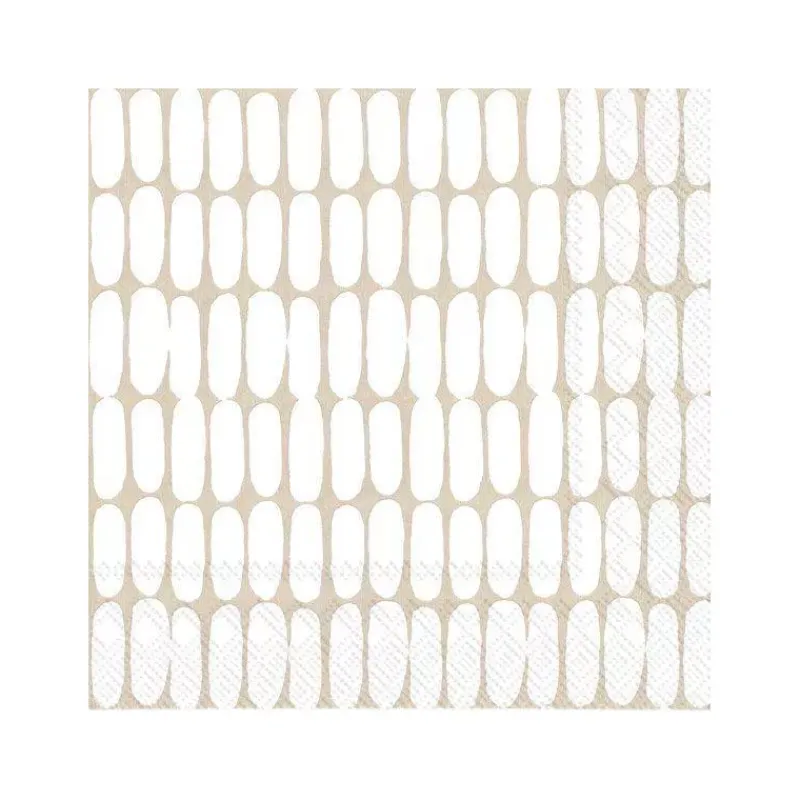 Les Serviettes De Table Papier-IHR Serviette de table Lunch  33X33 Jetable Paquet de 20 - Marimekko, Alku crème