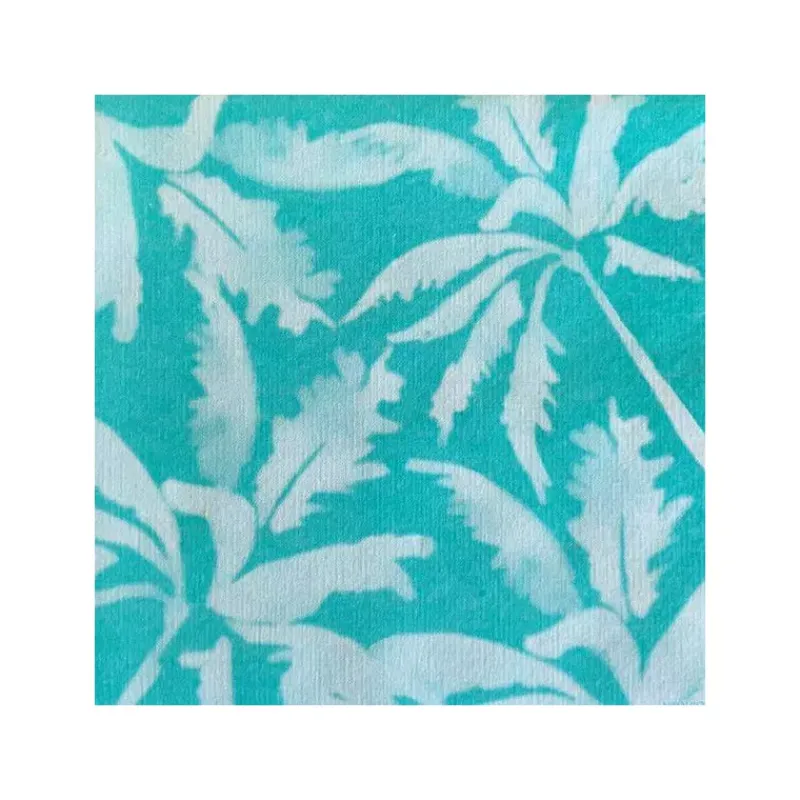 Les Serviettes De Table Papier-Franu00e7oise PAVIOT Serviette de table 40x40 Jetable Intissé Françoise PAVIOT Paquet de 20 - Beach Bleu turquoise