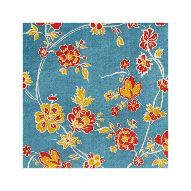 Les Serviettes De Table Papier-Franu00e7oise PAVIOT Serviette de table 40x40 Jetable Intissé Françoise PAVIOT Paquet de 20 - Princesse Bleu