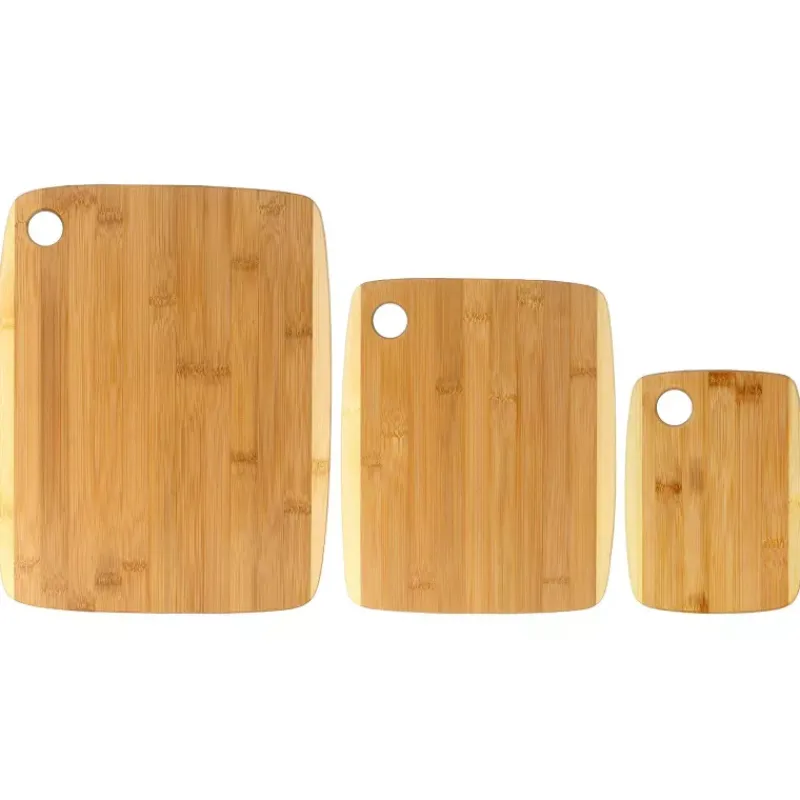 Planches À Découper En Bois-La Casserolerie Set de 3 Planches à Découper en Bambou TOTALLY BAMBOO Bicolore