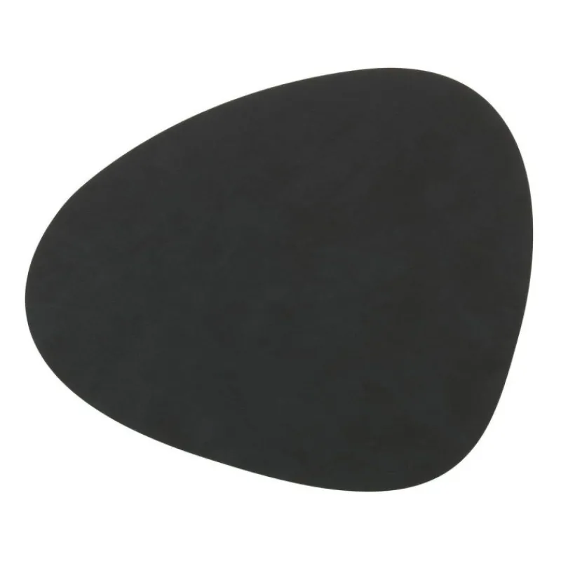 Sets De Tables-LINDDNA Set de table NUPO en cuir recyclé 44 x 37 Noir
