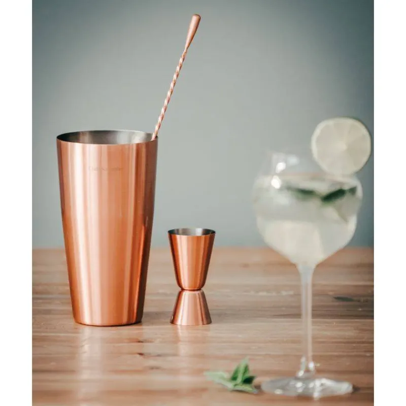 Shakers-Chef & Sommelier SHAKER Cocktail Inox et Inox revetu Cuivre 500/ 700 ml Chef et Sommelier