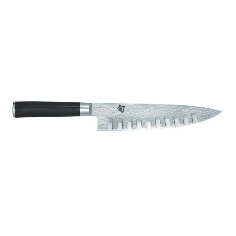 Couteaux Japonais | Couteaux De Chef Japonais-KAI SHUN Classic Couteau chef lame alvéolée japonais 20 cm SC