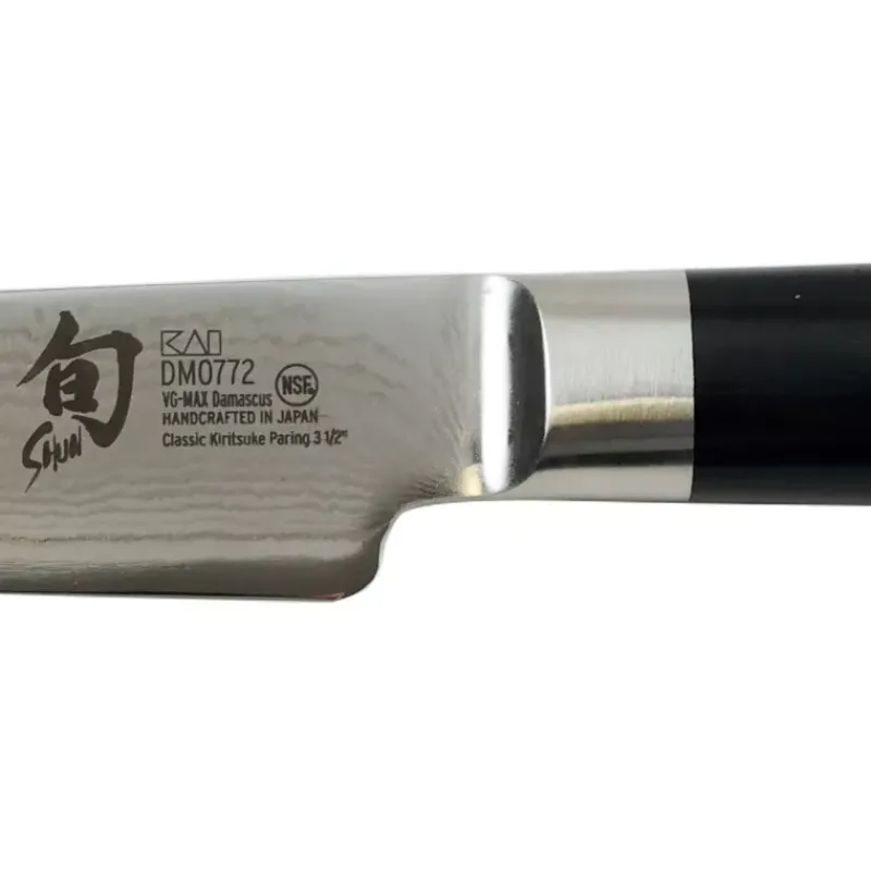 Couteau Japonais Kiritsuke | Couteaux Japonais-KAI SHUN Classic Couteau Kiritsuke ou couteau d´office japonais damas 9 cm