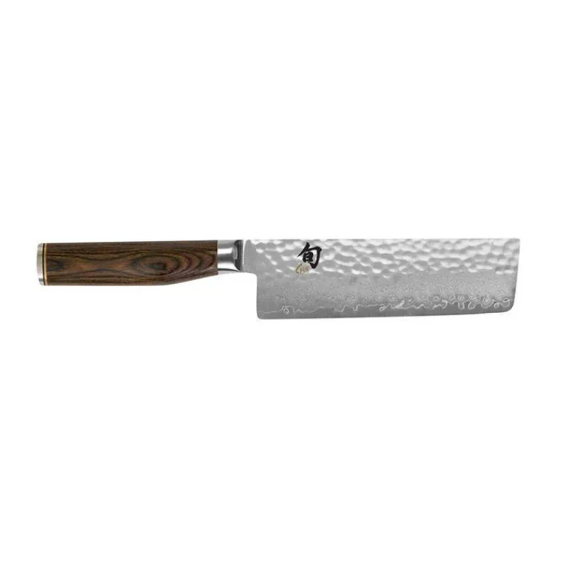 Couteaux Japonais | Couteaux Acier-KAI SHUN Premier Série Tim Mälzer Couteau de cuisine Nakiri japonais 14 cm
