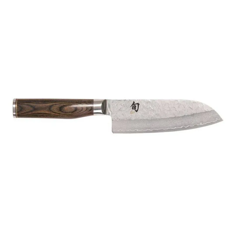 Couteaux Santoku | Couteaux Santoku Japonais-KAI SHUN Premier Série Tim Mälzer Couteau de cuisine Santoku japonais 14 cm