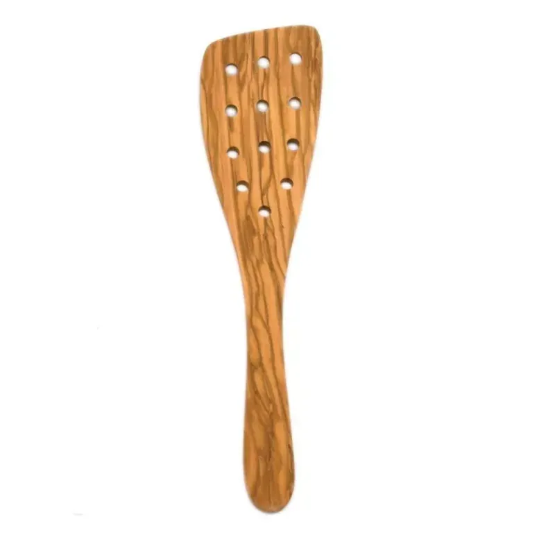 Spatules-La Casserolerie Spatule ajourée olivier L32