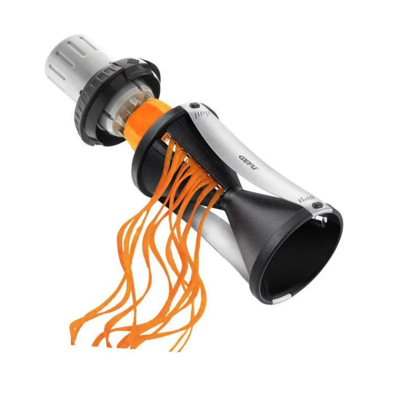 Couper | Spiralizer-GEFU SPIRELLI 2.0 Taille Julienne Légumes  SPIRALE double Inox
