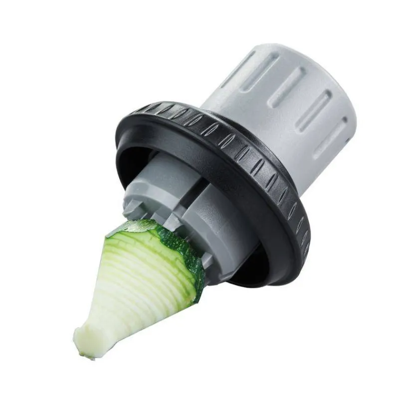 Couper | Spiralizer-GEFU SPIRELLI Poussoir pour Taille Julienne Légumes  SPIRALE