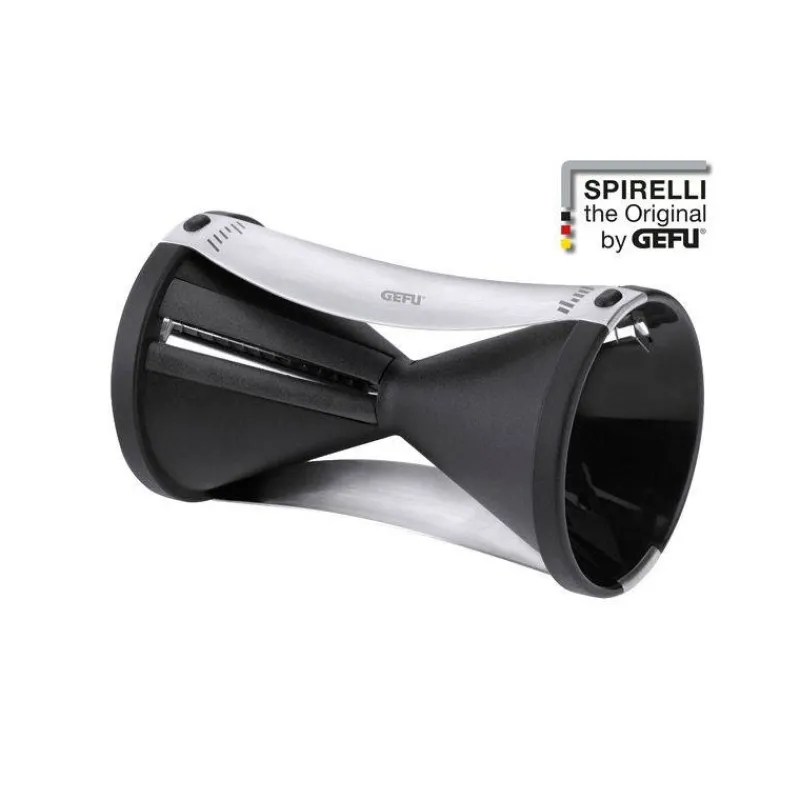 Couper | Spiralizer-GEFU SPIRELLI Taille Julienne Légumes  SPIRALE double noir SC