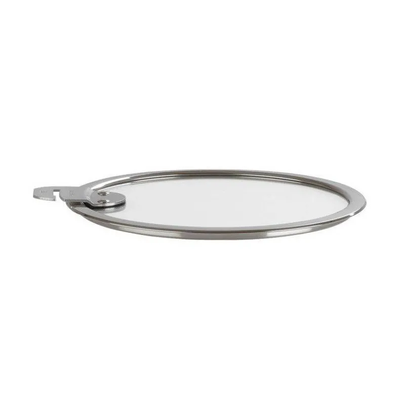 Couvercles En Verre-CRISTEL STRATE Couvercle Verre Amovible Plat D16