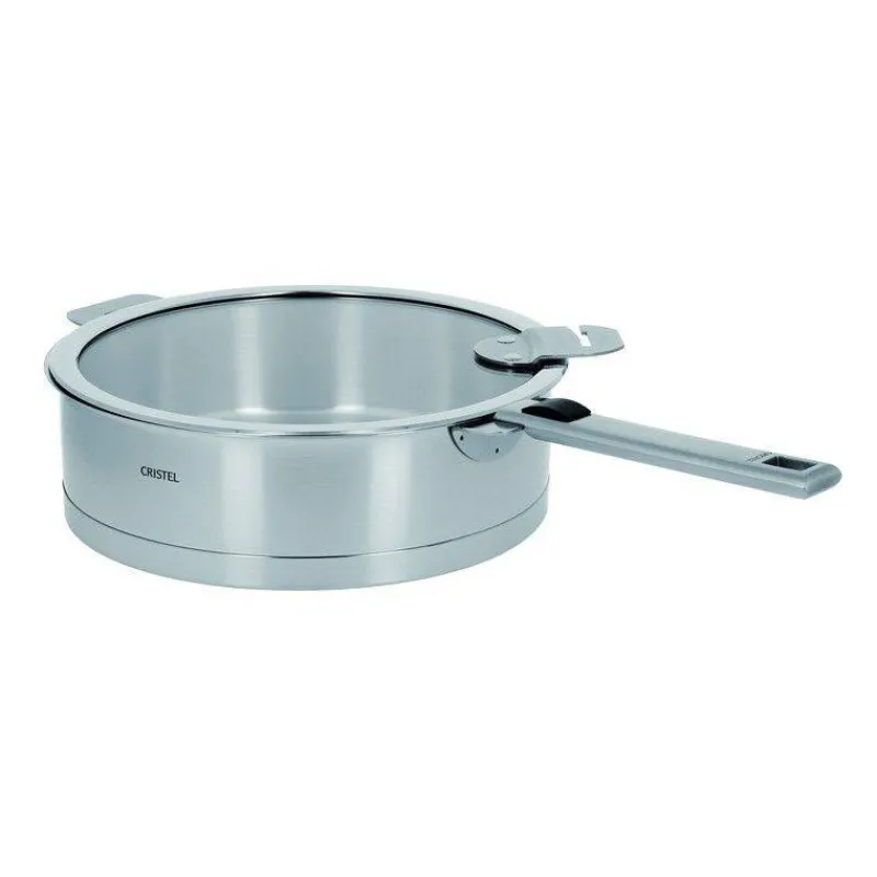 Sauteuses En Inox | Sauteuses Amovibles-CRISTEL STRATE Sauteuse Amovible Inox Corps L D24