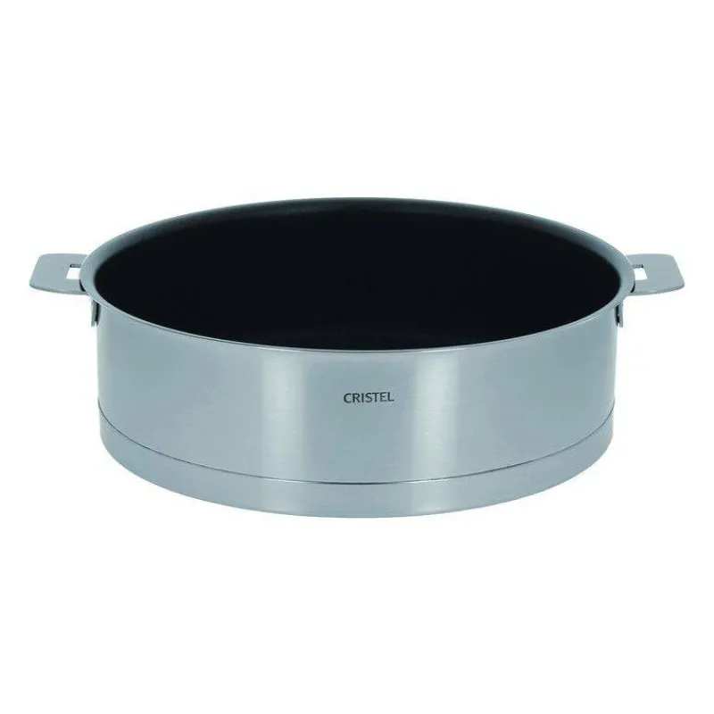 Sauteuses Revêtements Anti-adhérents | Sauteuses Amovibles-CRISTEL STRATE Sauteuse Amovible Inox revêtue Corps L D22