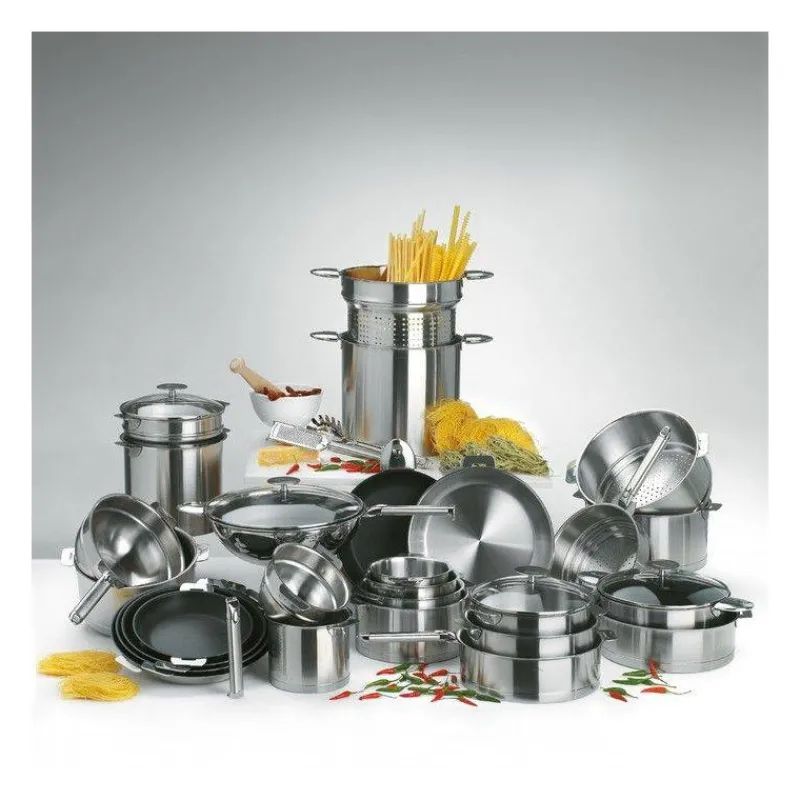 Sauteuses Revêtements Anti-adhérents | Sauteuses Amovibles-CRISTEL STRATE Sauteuse Amovible Inox revêtue Corps L D28