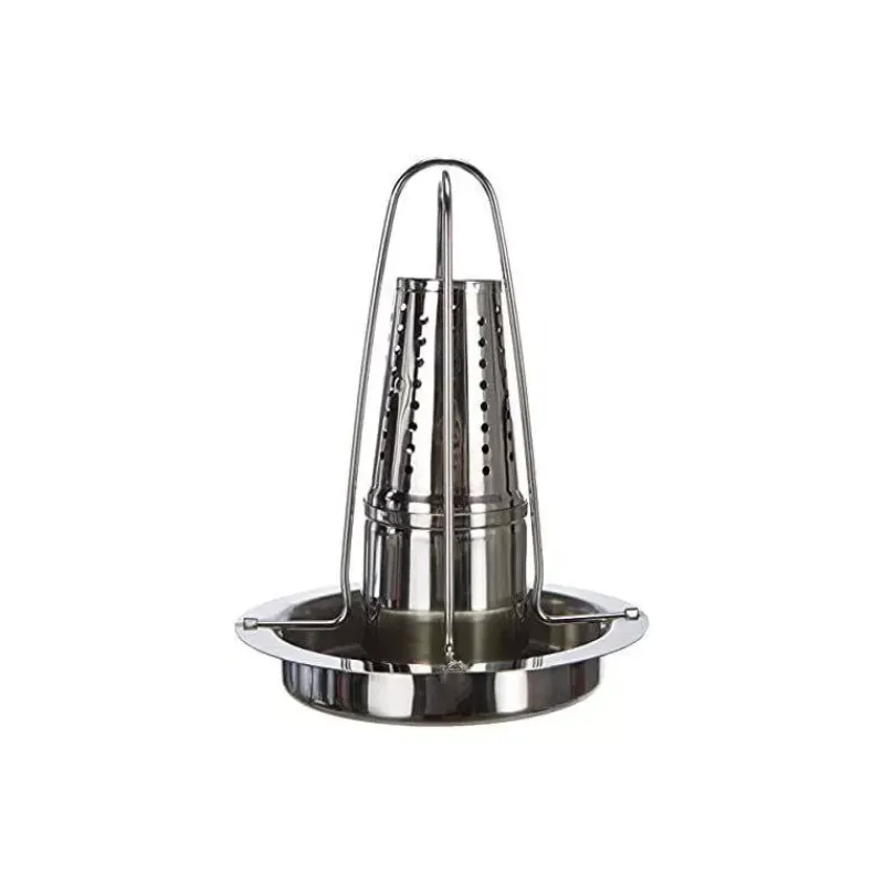 Ustensiles Et Accessoires Bbq Planchas Grills | Barbecues-KUCHENPROFI Support de cuisson verticale Inox pour poulet Four Barbecue