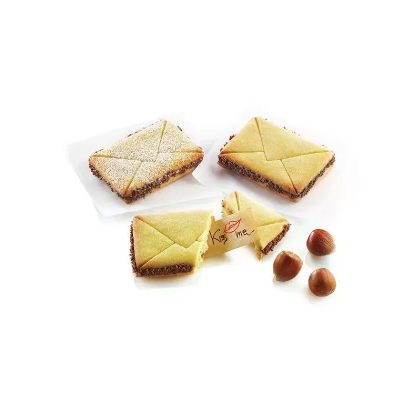 Emportes Pièces Rectangles-SilikoMart SURPRISE Kit Emporte pièces Enveloppe avec message  SC