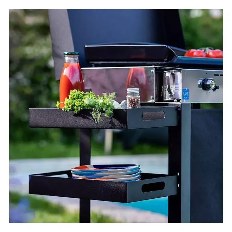 Plancha Eno-ENO Tablette amovible Etagère Plateau pour Combo Initial Noir