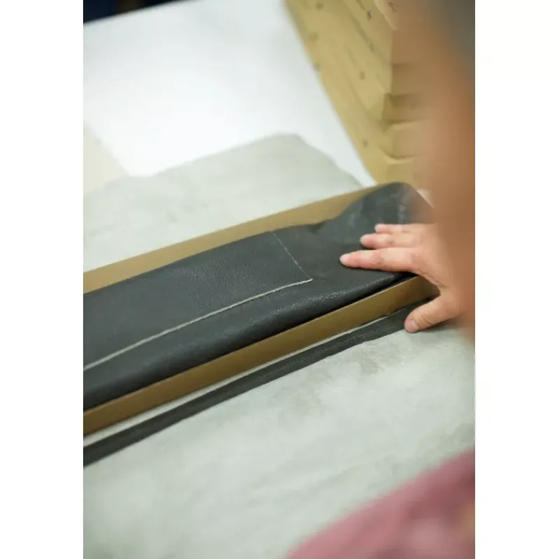 Tabliers-DUTCHDELUXES Tablier en cuir avec poche zippée Noir Taille Unique
