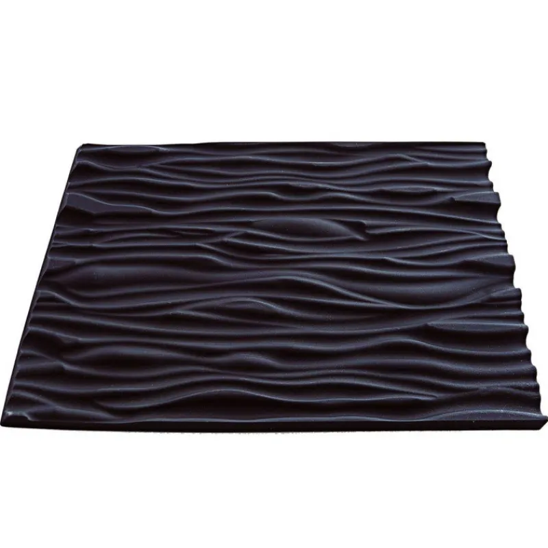 Moules Silikomart | Moules À Bûches Silicone-La Casserolerie Tapis relief Bois en silicone pour décor bûche de Noël SILIKOMART L24.5 cm SC