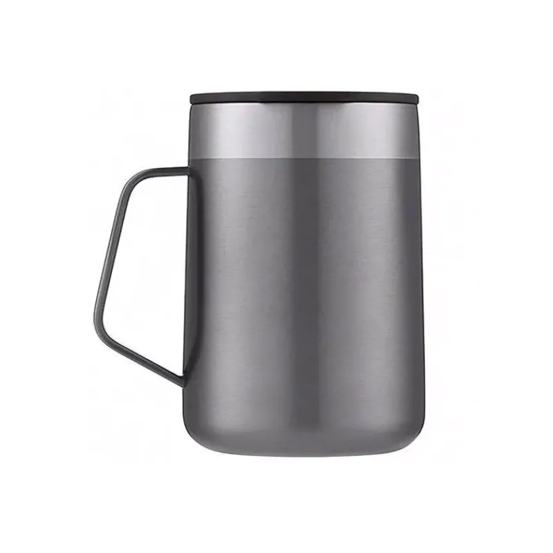 Gourdes Isothermes Et Mugs-Contigo Tasse Mug isotherme acier STREETERVILLE GRIS 420 ml