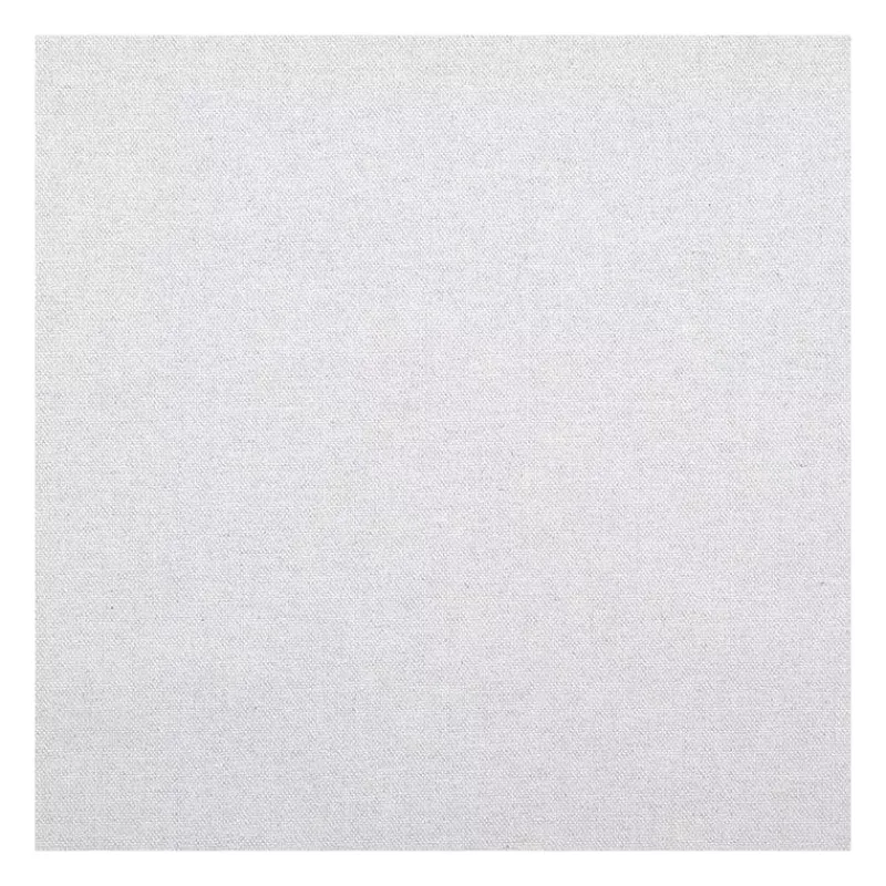 Tissus Au Mètre-STOF TISSU enduit 150 77% Co 15% Acr 8% PES Uni SAVOIE Crème Longueur exprimée en cm
