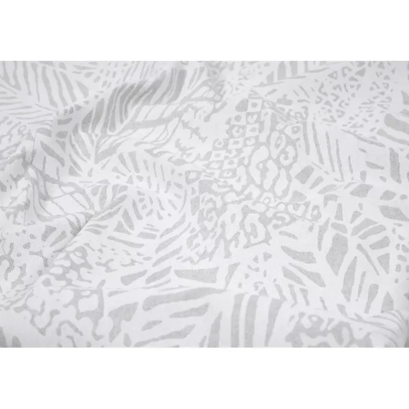Tissus Au Mètre-STOF TISSU nappe Goias toile savoie enduit blanc 150 77% Co 15% Acr 8% Pol Longueur exprimée en cm