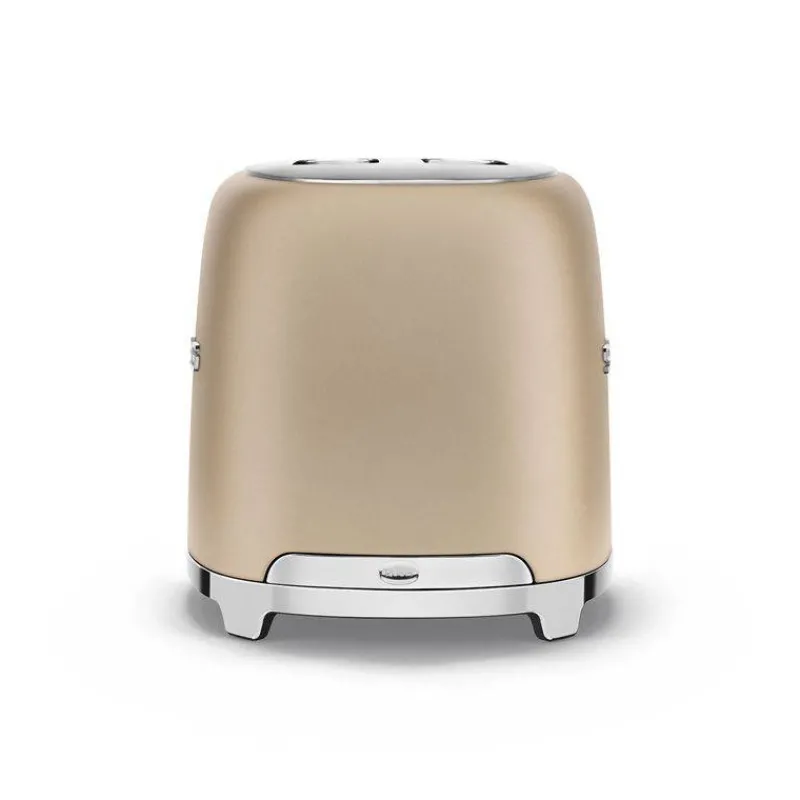 Grille-pains Et Toasters | Grille-pain Smeg-SMEG Toaster 2 tranches Grille pain Années 50 Or mat