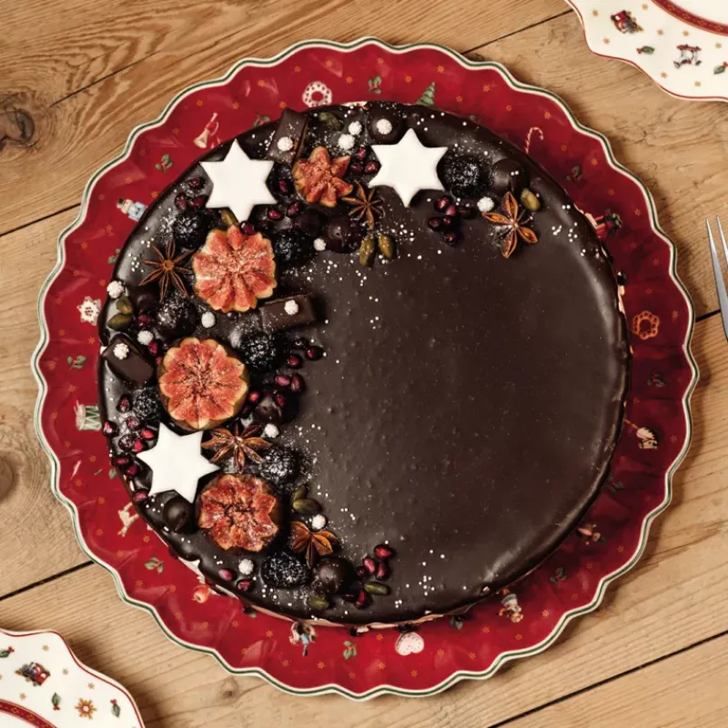 Plats À Gâteaux-Villeroy & Boch TOY'S DELIGHT Plat à gâteau rond D33 cm
