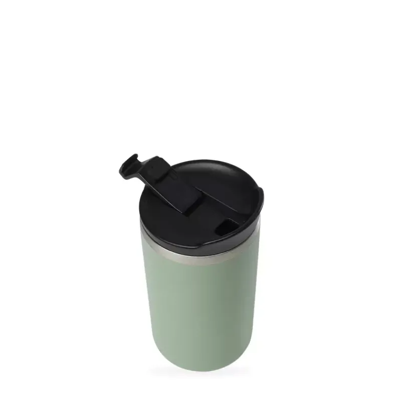 Tumblers Mugs Isotherme | Mugs-Qwetch TRAVEL MUG isotherme double paroi en Inox 350ml Vert tilleul