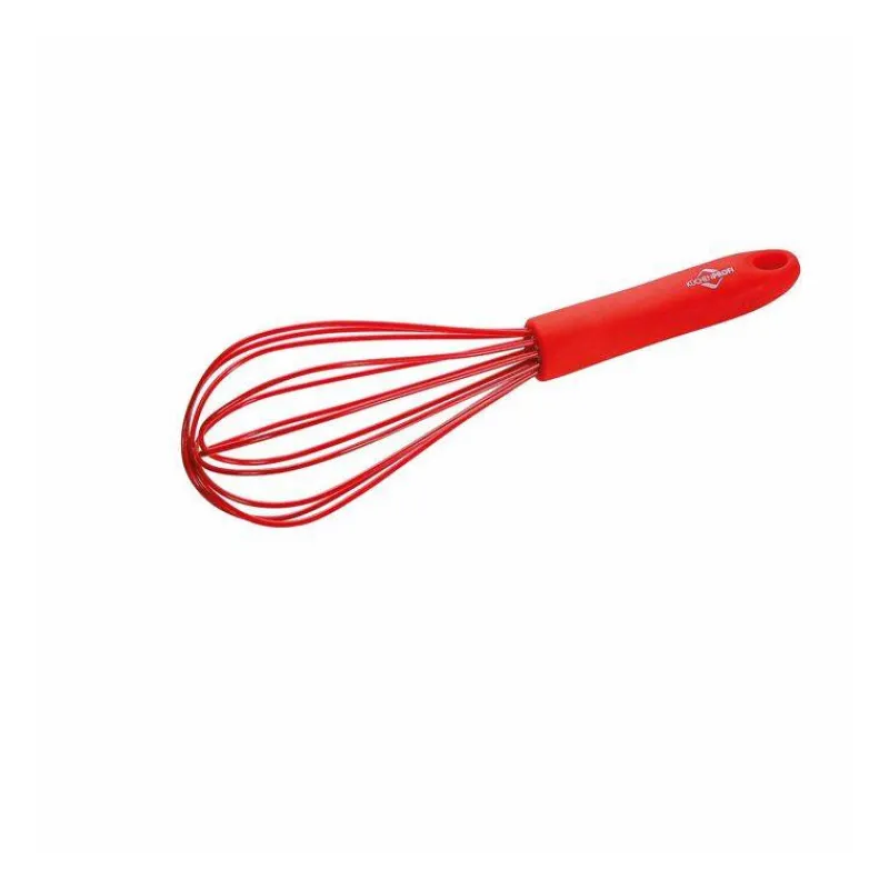 Fouets Pour La Cuisson | Fouets-KUCHENPROFI TREND Fouet tout silicone L26 Rouge