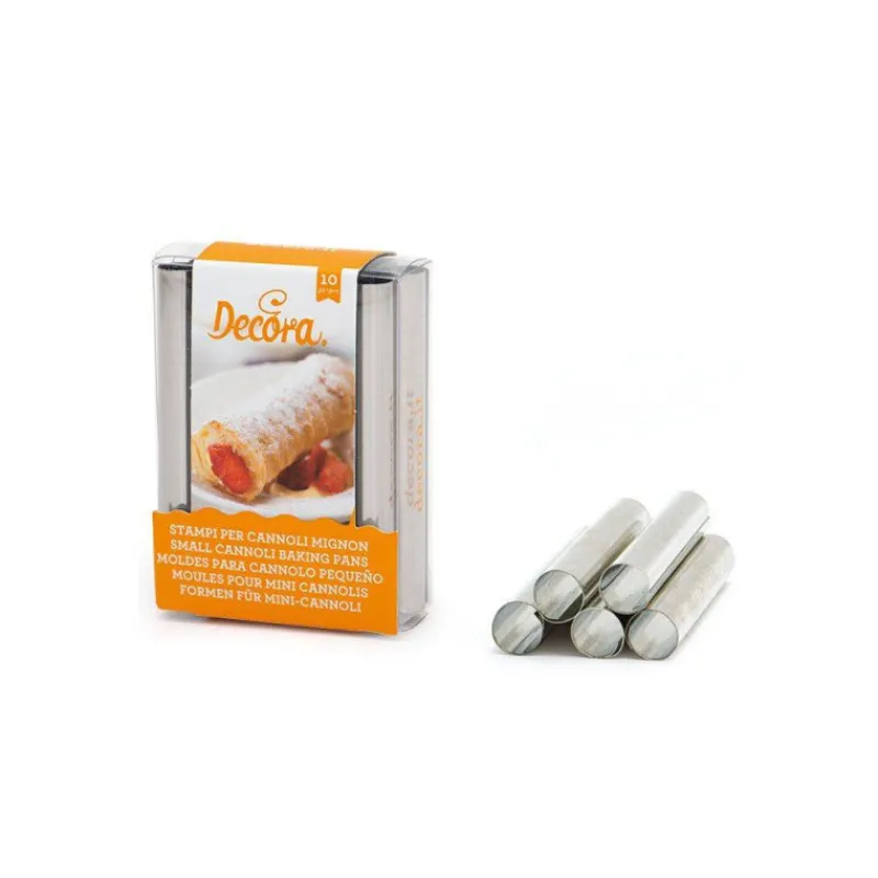 Préparer Les Pâtes-Decora Tube à cartouche napolitaine et Roulés en Fer Blanc les 10  D13  H80