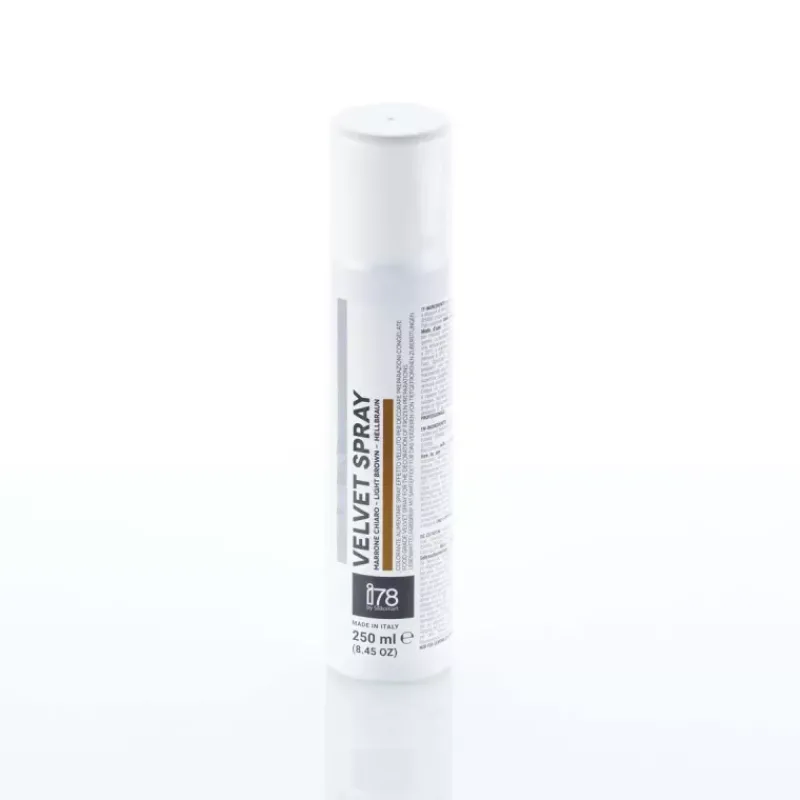 Décors Alimentaires-SilikoMart VELVET SPRAY Marron clair effet velours 250 ml
