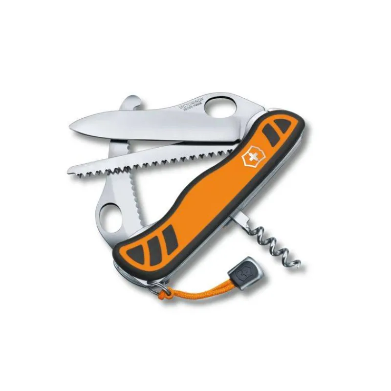Couteaux De Poche | Couteaux Fermants-Victorinox Couteau Suisse fermant de poche multifonctions Chasse Hunter XT Grip Orange