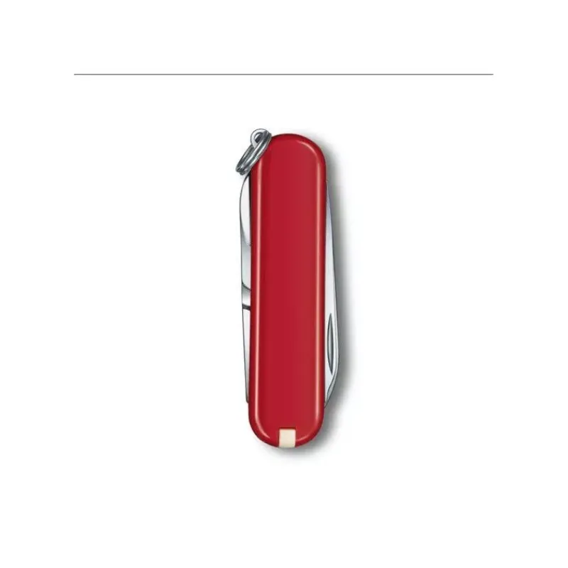 Couteaux De Poche | Couteaux Fermants-Victorinox Couteau Suisse fermant de poche multifonctions Porte Clé Classic SD Rouge Style Icon