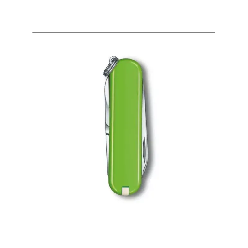 Couteaux De Poche | Couteaux Fermants-Victorinox Couteau Suisse fermant de poche multifonctions Porte Clé Classic SD Vert Pistache
