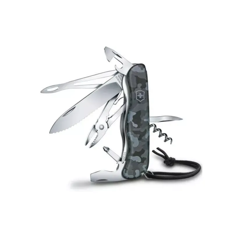 Couteaux De Poche | Couteaux Fermants-Victorinox Couteau Suisse fermant de poche multifonctions Skipper Camouflage Navy