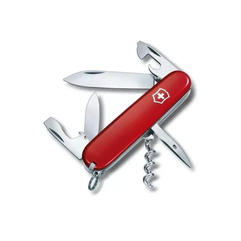 Couteaux De Poche | Couteaux Fermants-Victorinox Couteau Suisse fermant de poche multifonctions Spartan Rouge