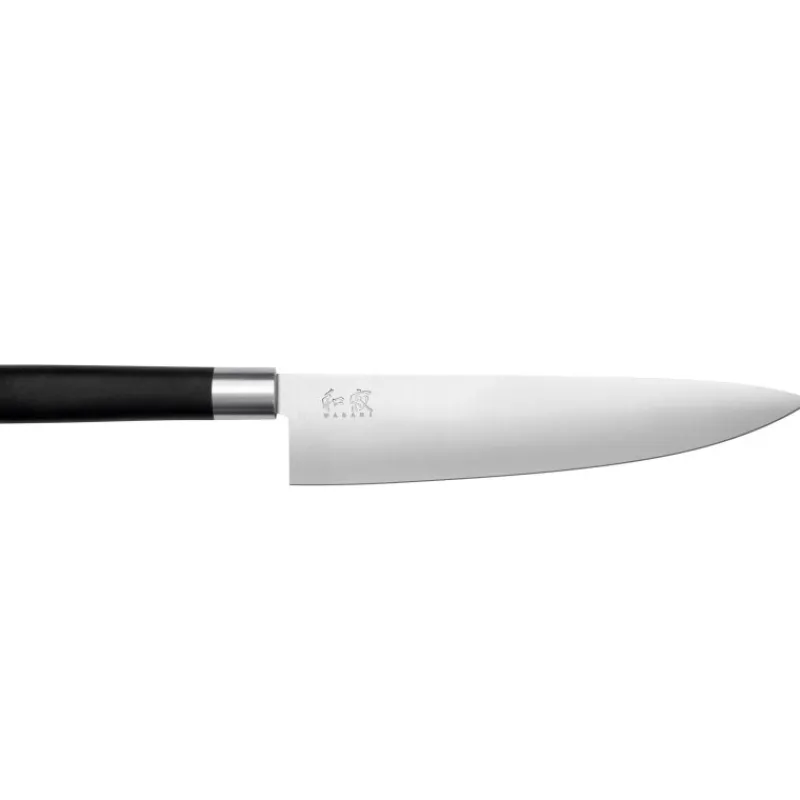 Couteaux Japonais-KAI WASABI Black Couteau de cuisine japonais 23 cm