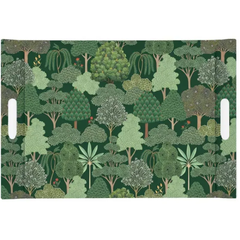 Plateaux Mélamine-Easy Life WOODLAND plateau en mélamine 49x34 cm