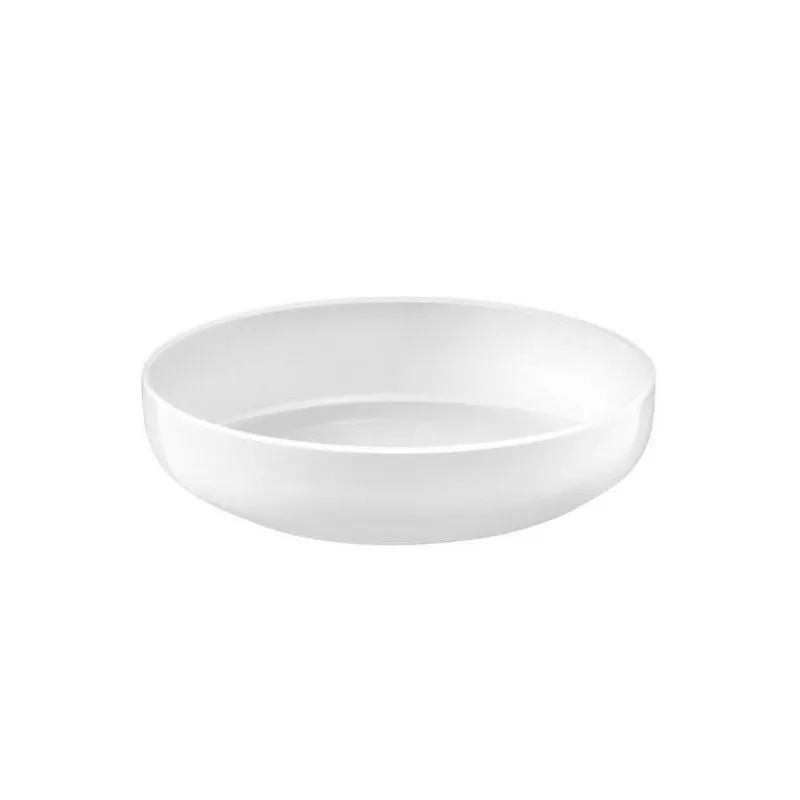 Assiettes Creuses-Mu00e9dard de NOBLAT YAKA Porcelaine Blanche Assiette Creuse D20 Médard de NOBLAT